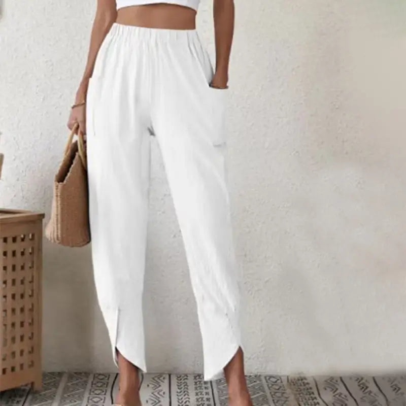 Essari Pantalones Blanco