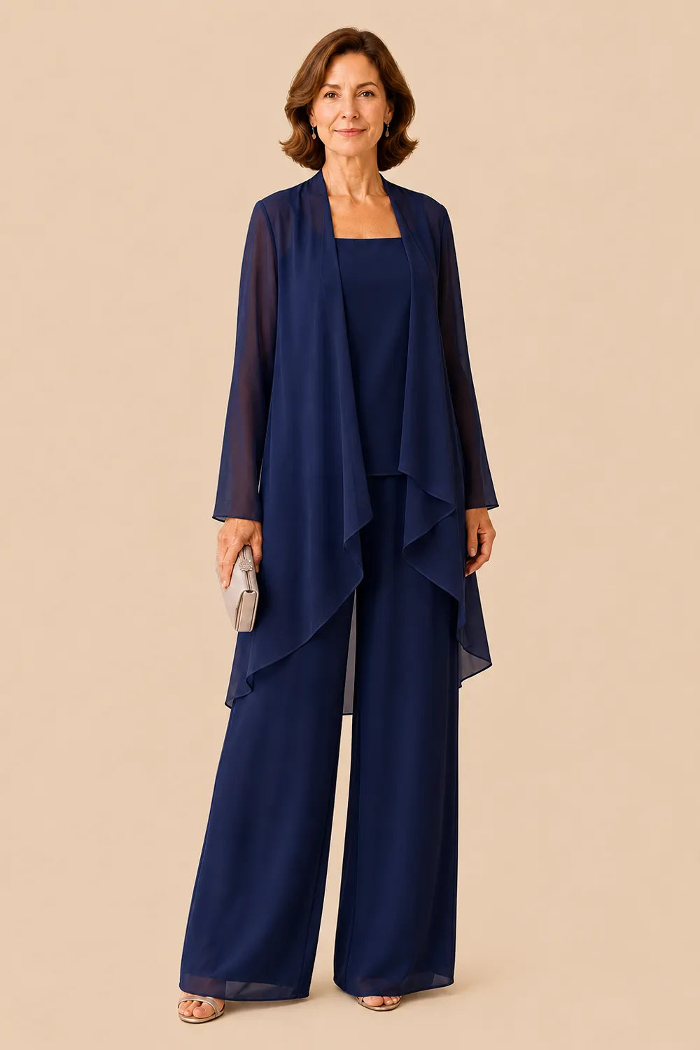 Graceful | Conjunto de Pantalón de Gasa para Madrina