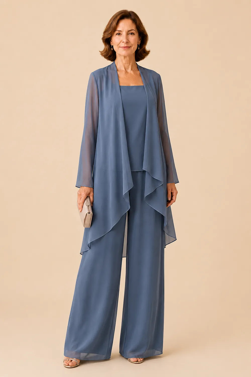 Graceful | Conjunto de Pantalón de Gasa para Madrina