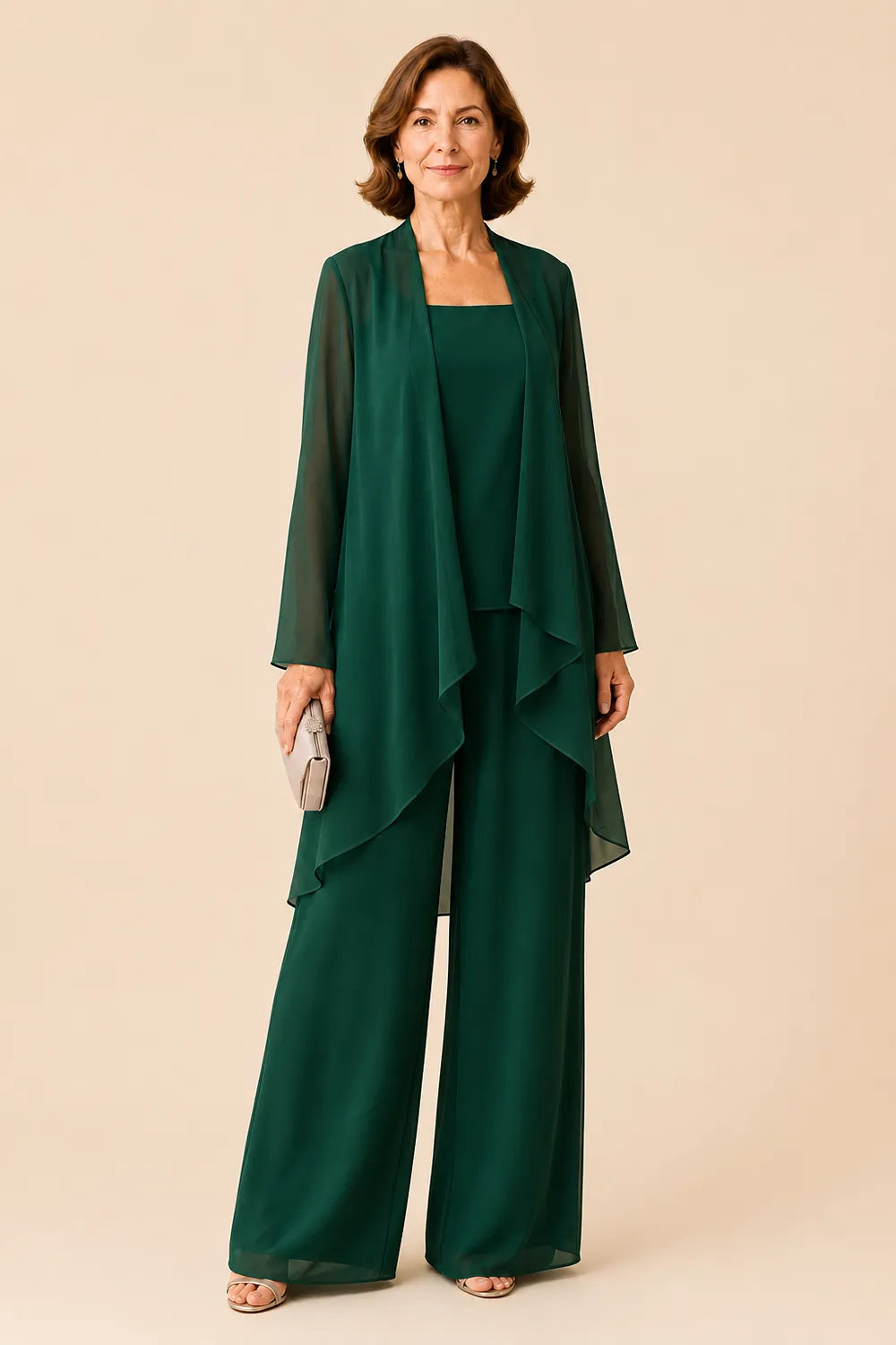 Graceful | Conjunto de Pantalón de Gasa para Madrina