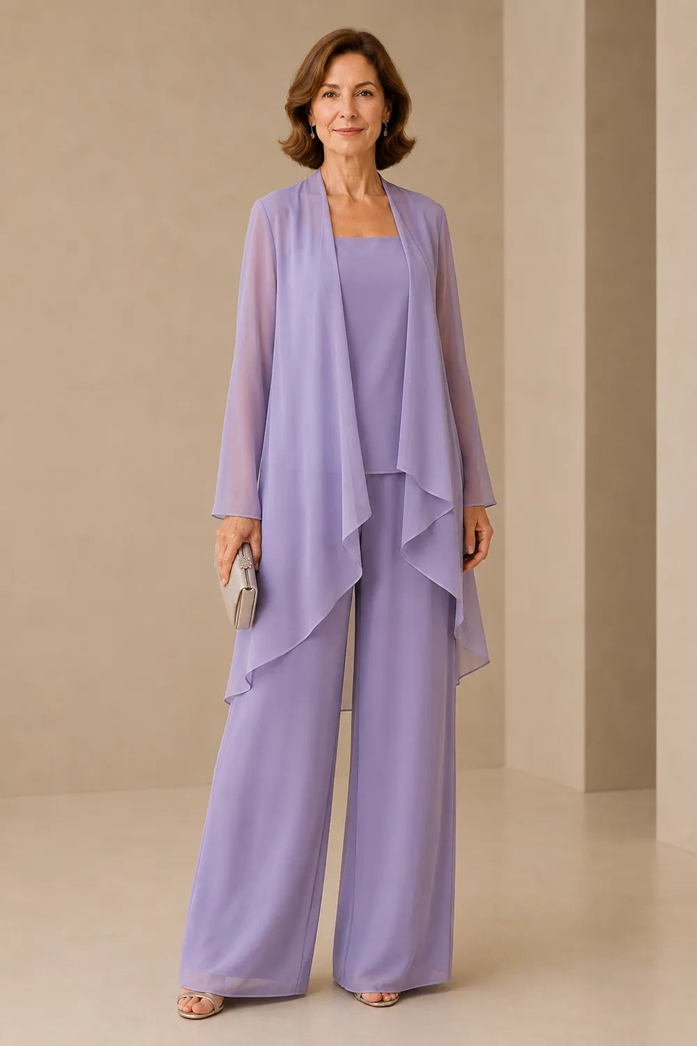 Graceful | Conjunto de Pantalón de Gasa para Madrina