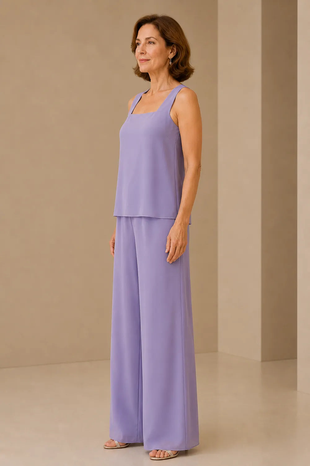 Graceful | Conjunto de Pantalón de Gasa para Madrina