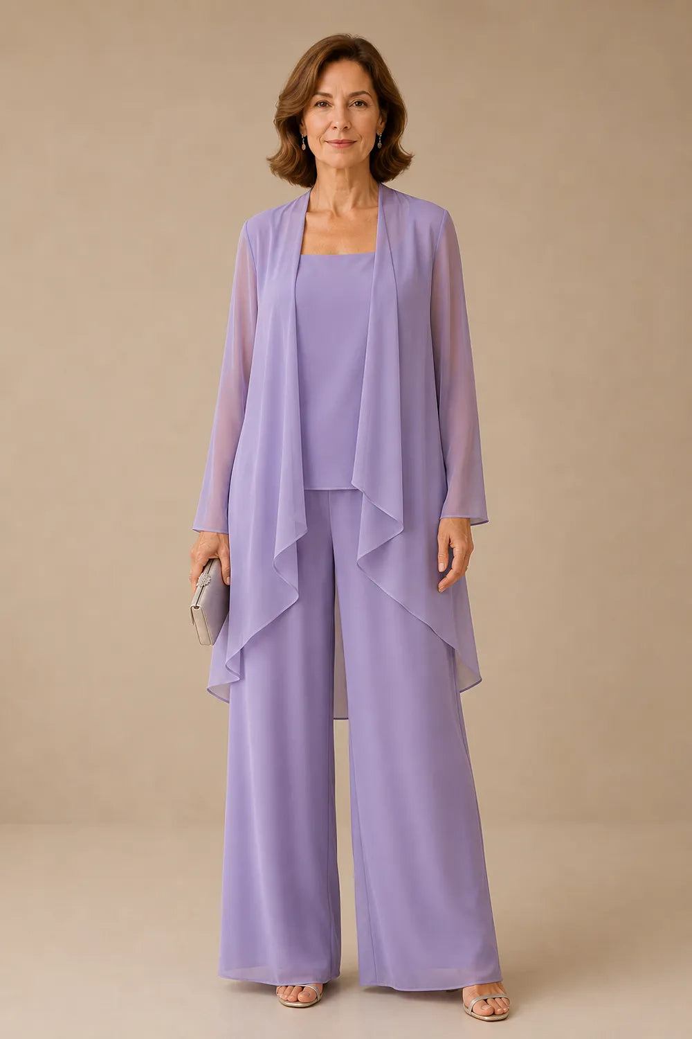 Graceful | Conjunto de Pantalón de Gasa para Madrina