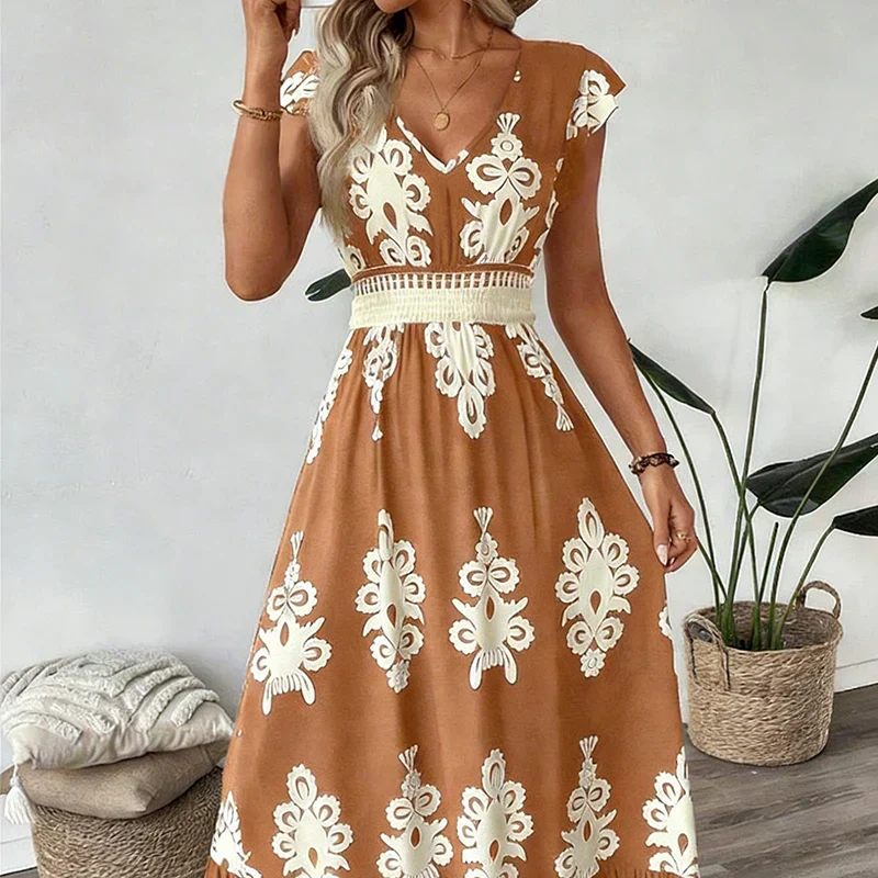 Canda Vestido Maxi Elegante y Favorecedor