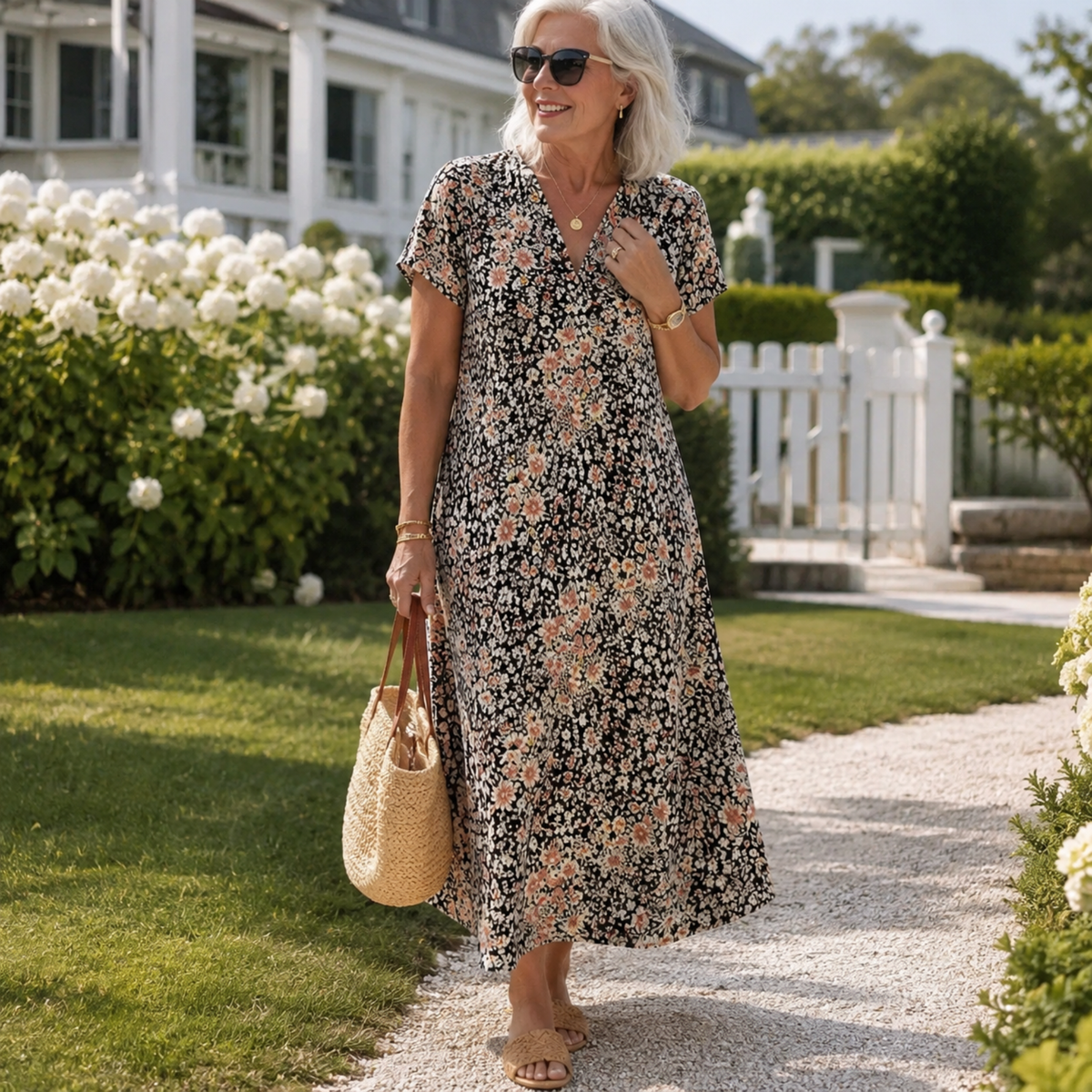 Daphne – Vestido Midi Ligero y Cómodo