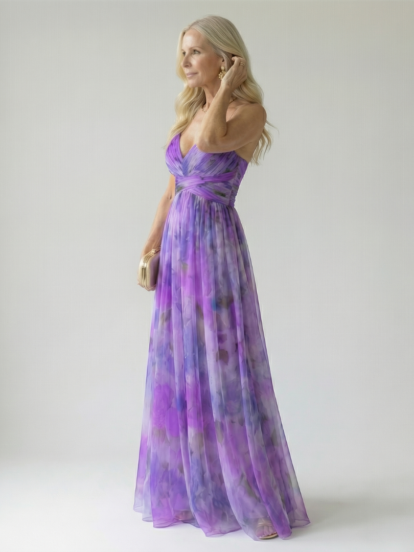 Isel | Vestido Maxi Cruzado