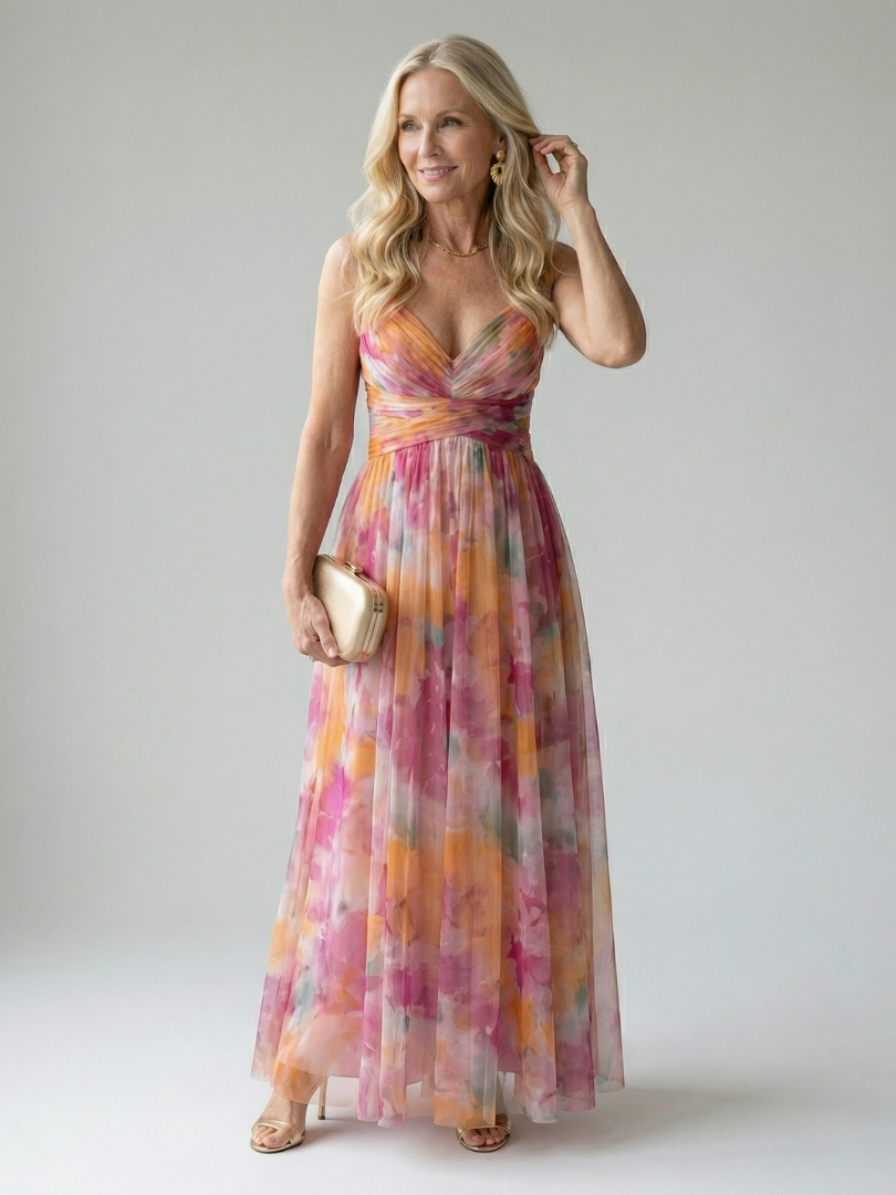 Isel | Vestido Maxi Cruzado