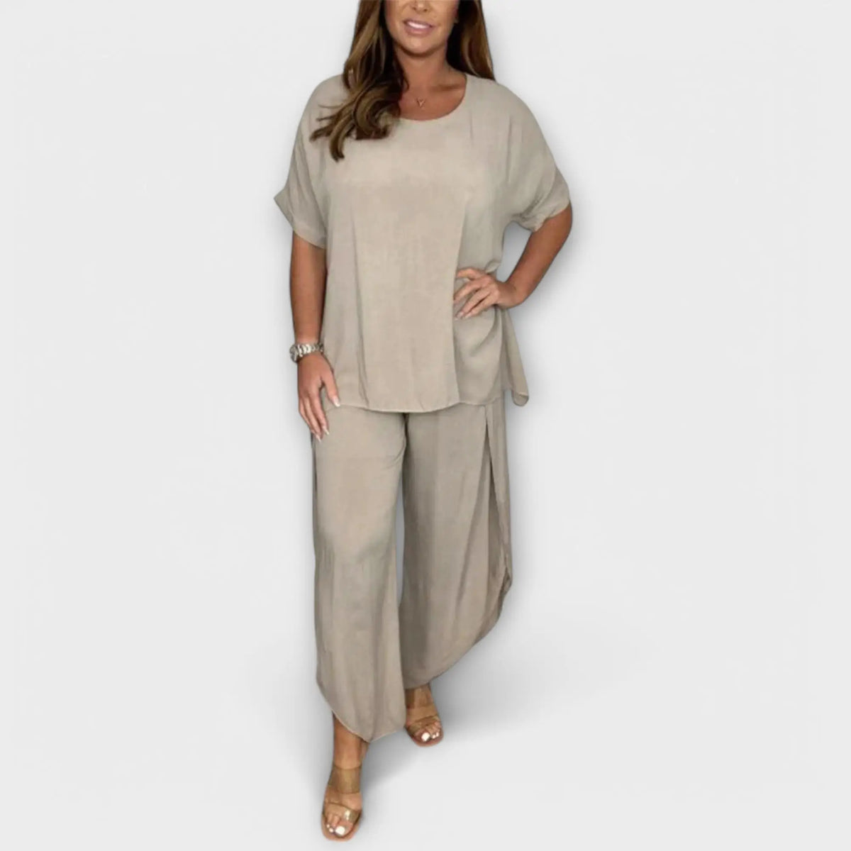 Maria Conjunto Beige