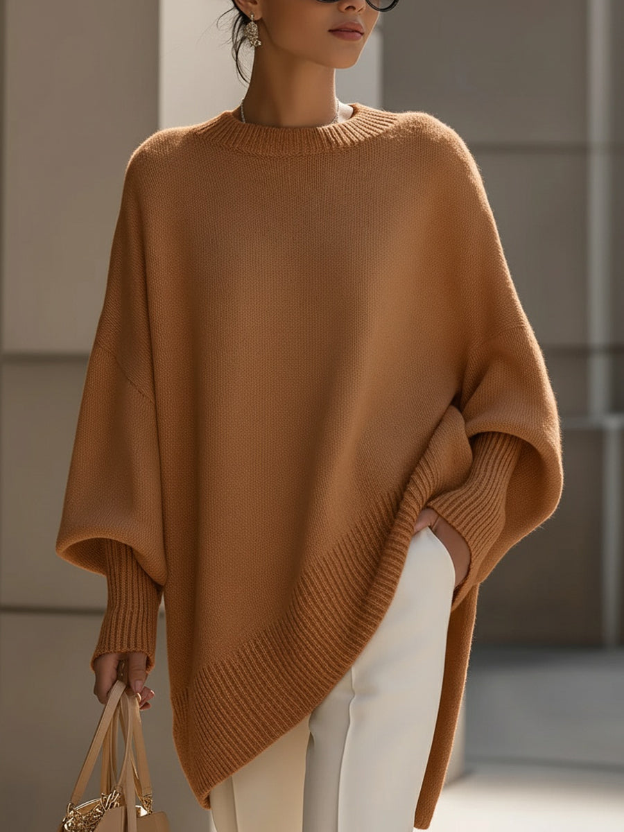 Elodie | Jersey Oversize de Mezcla de Lana