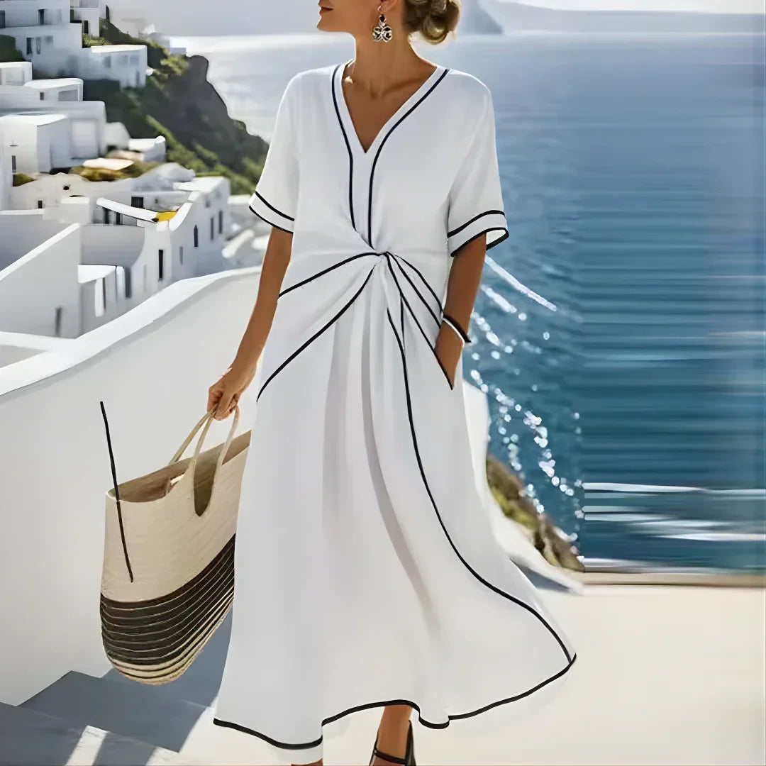 Athena Vestido Elegante y Favorecedor