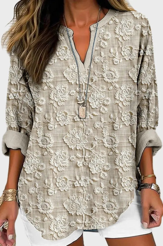 Silvia Blusa Desert Bloom