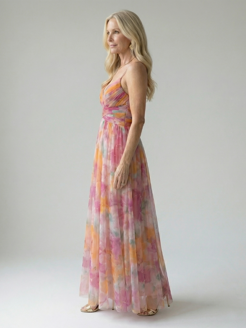 Isel | Vestido Maxi Cruzado