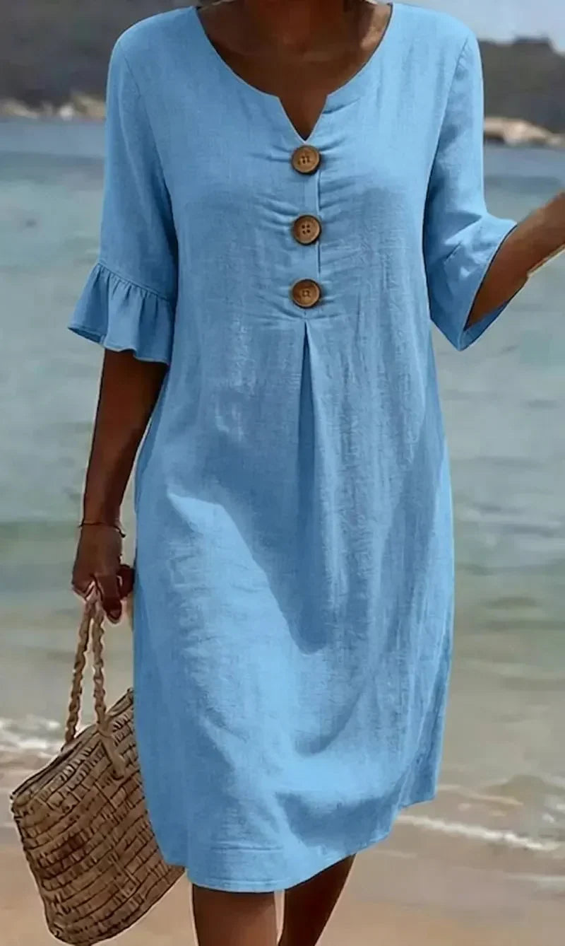 Bea – Vestido Recto Casual