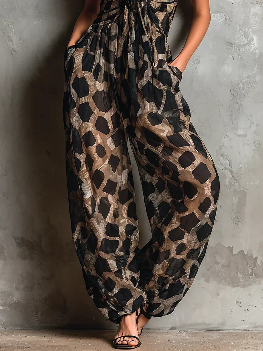 Constance | Mono con Estampado de Leopardo