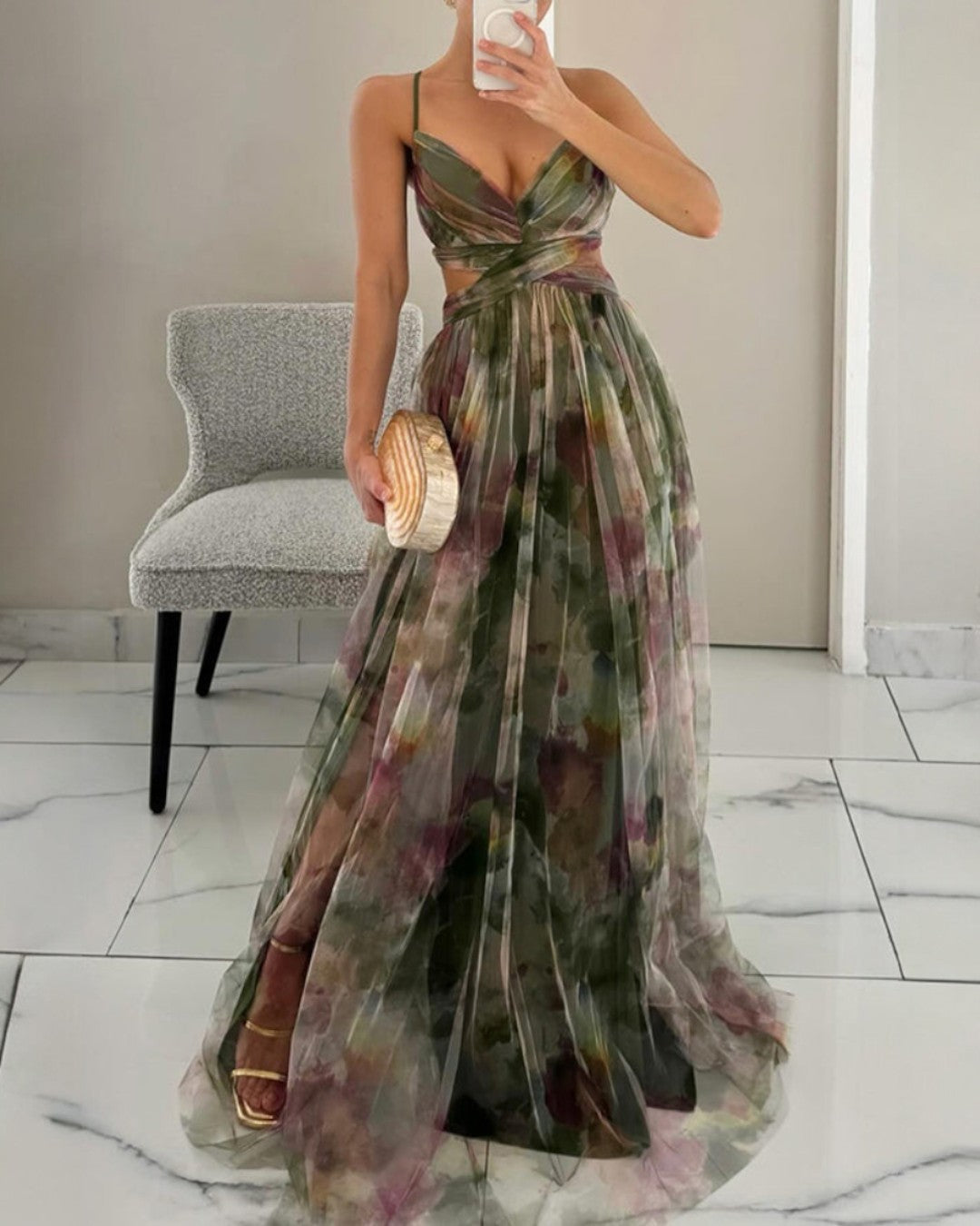 Giselle – Vestido Maxi Floral