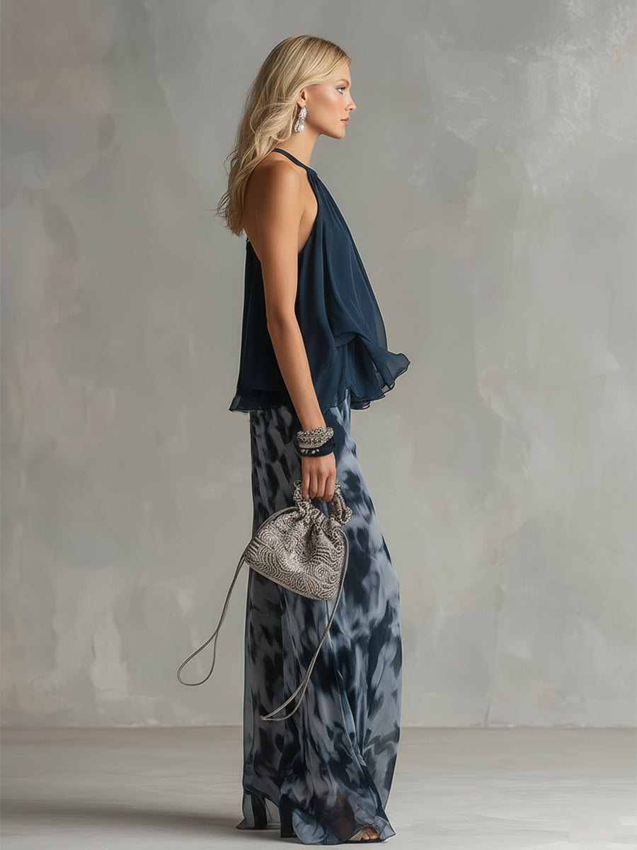 Anouk Conjunto Elegante de Chifón