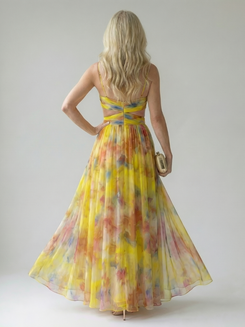 Isel | Vestido Maxi Cruzado