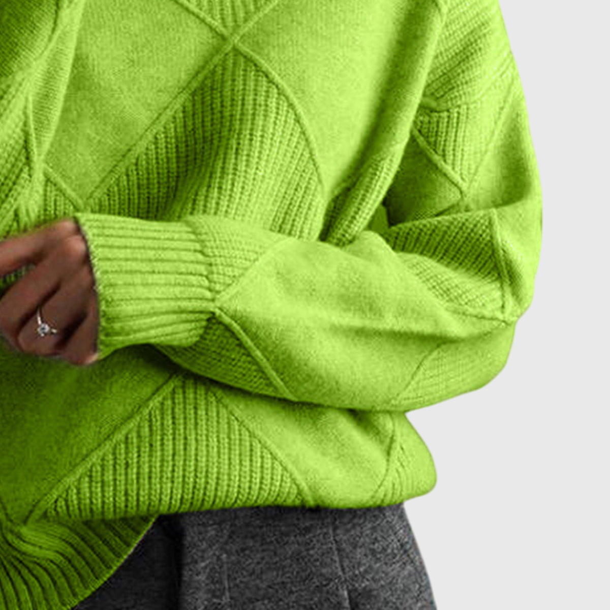 Angela | Jersey de Cuello Alto