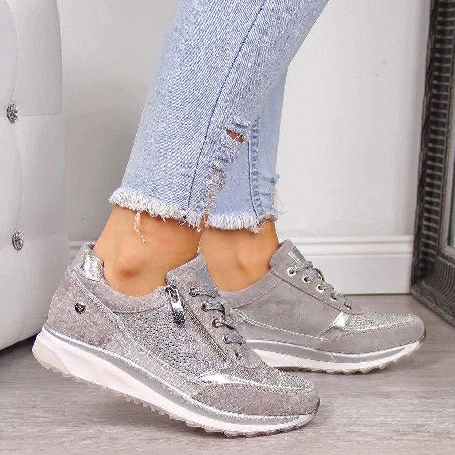 Amy Zapatillas Ortopédicas con Cremallera