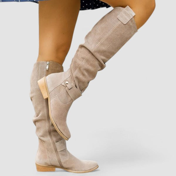 Georgiana | Botas Altas Western Estilo Slouch