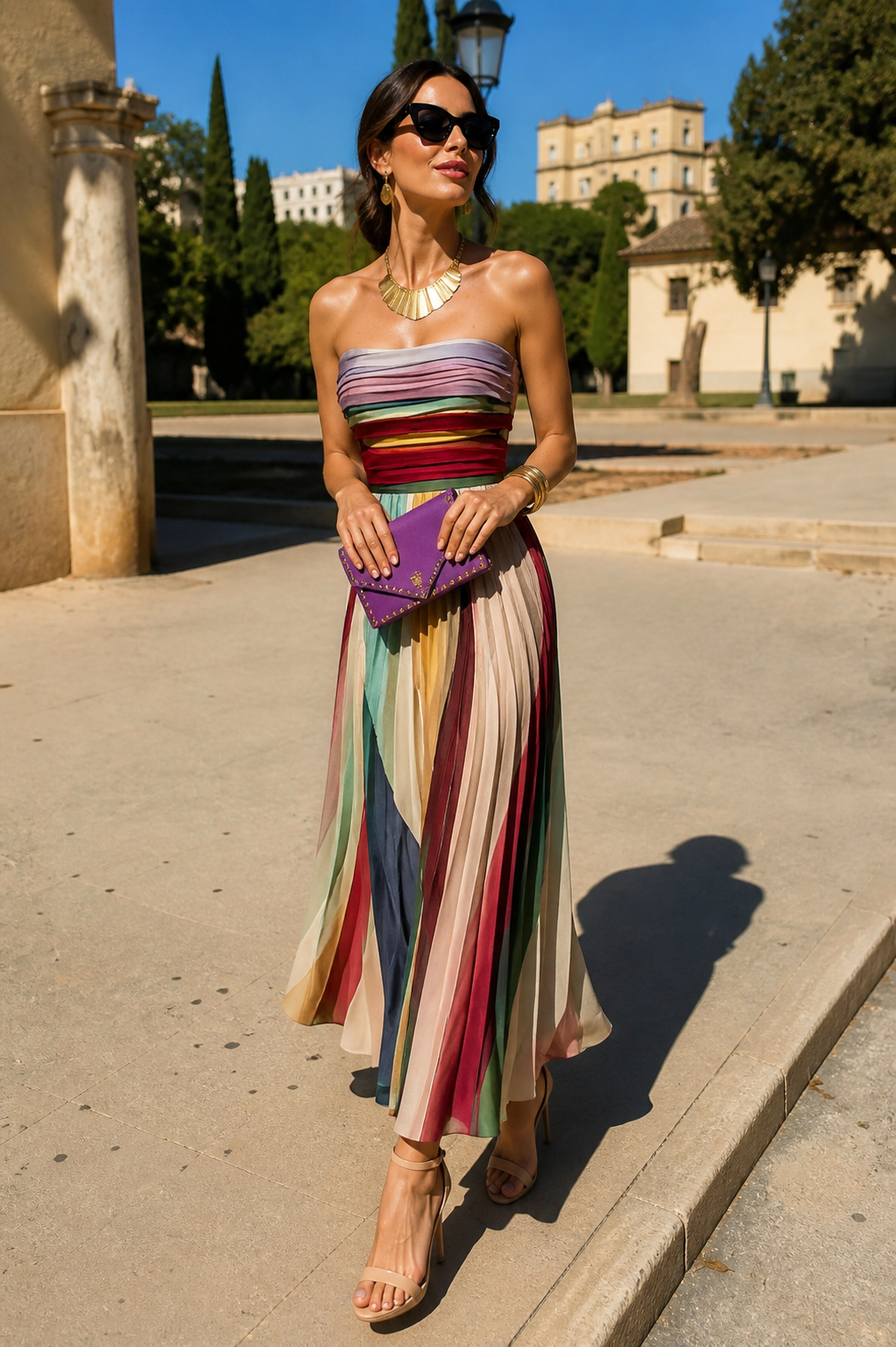 Evelyn – Vestido Maxi Elegante