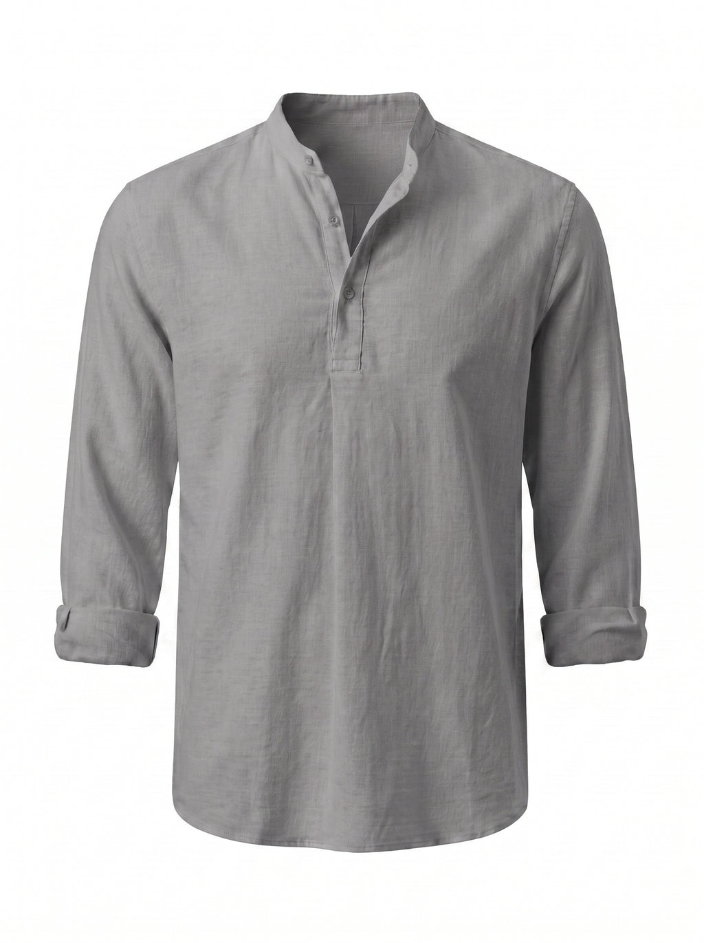 Camisa Henley de Lino — Prados Madrid