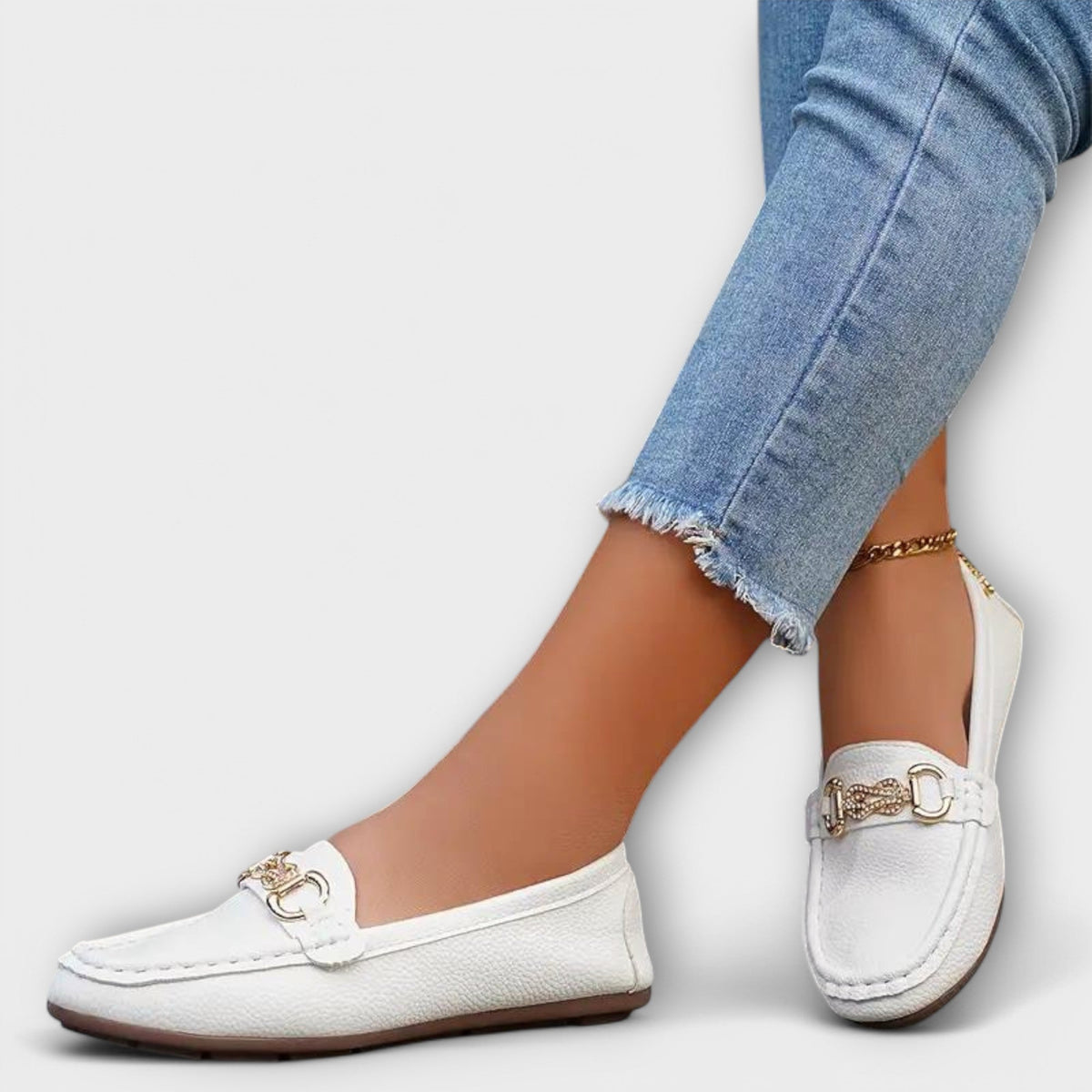 Aurora Chic Mocasines Elegantes de Piel