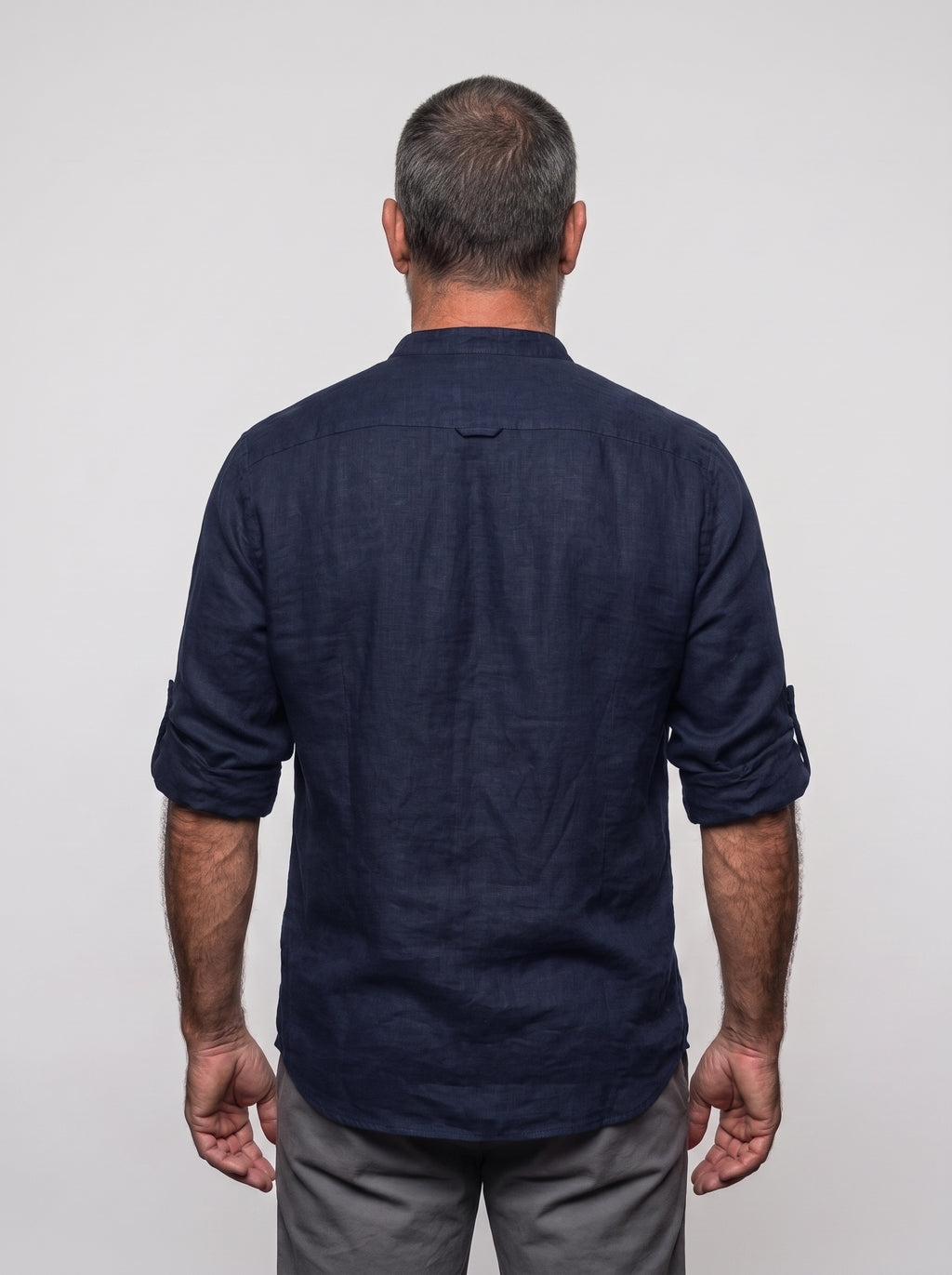 Camisa Henley de Lino — Prados Madrid