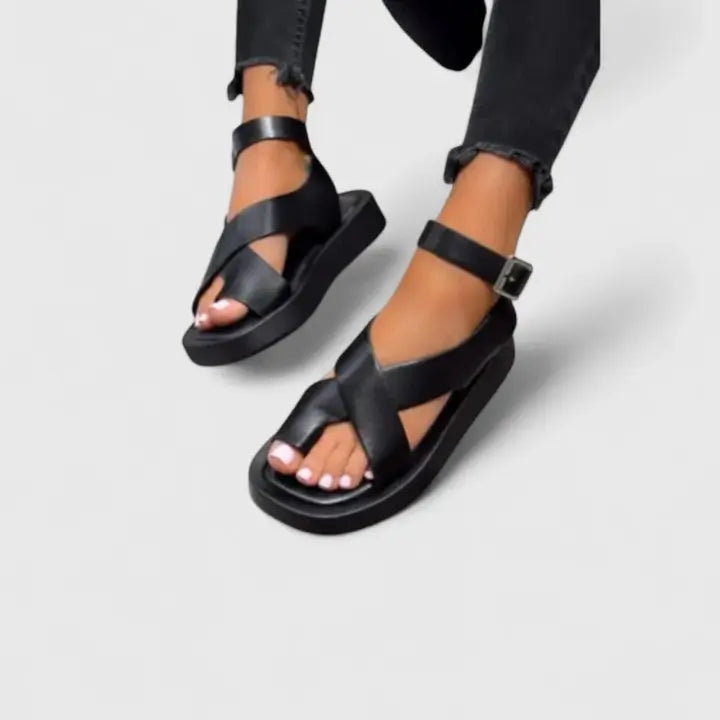 Neve Sandalias Negro
