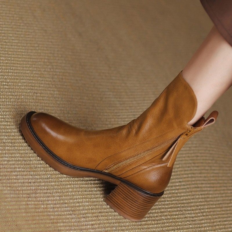 Grazia | Botines de Tacón Ancho