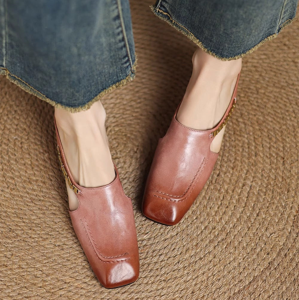 Avella Mules de Piel