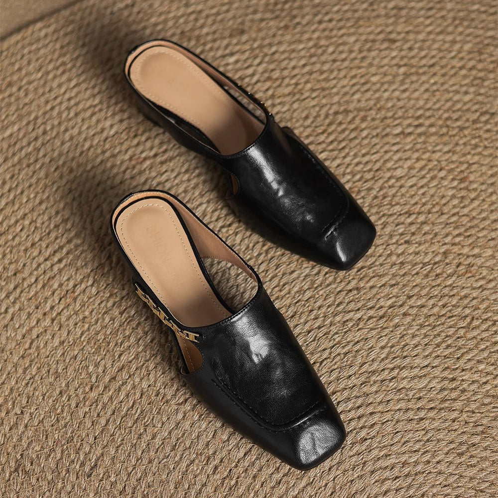 Avella Mules de Piel