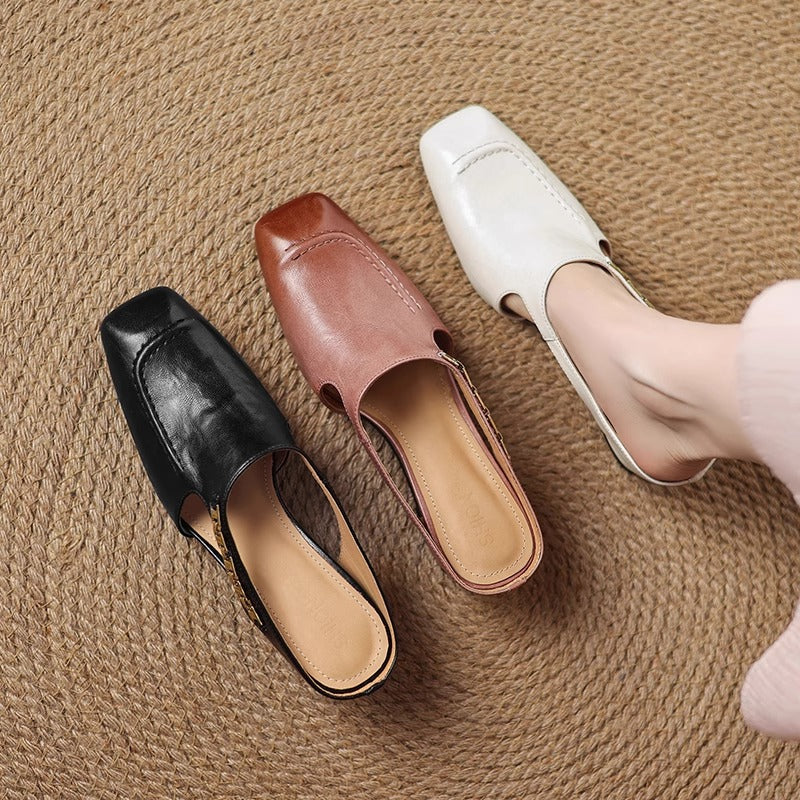 Avella Mules de Piel