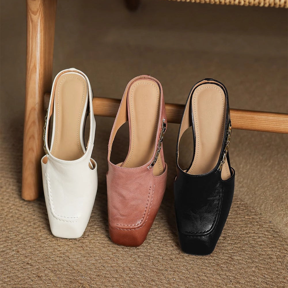 Avella Mules de Piel