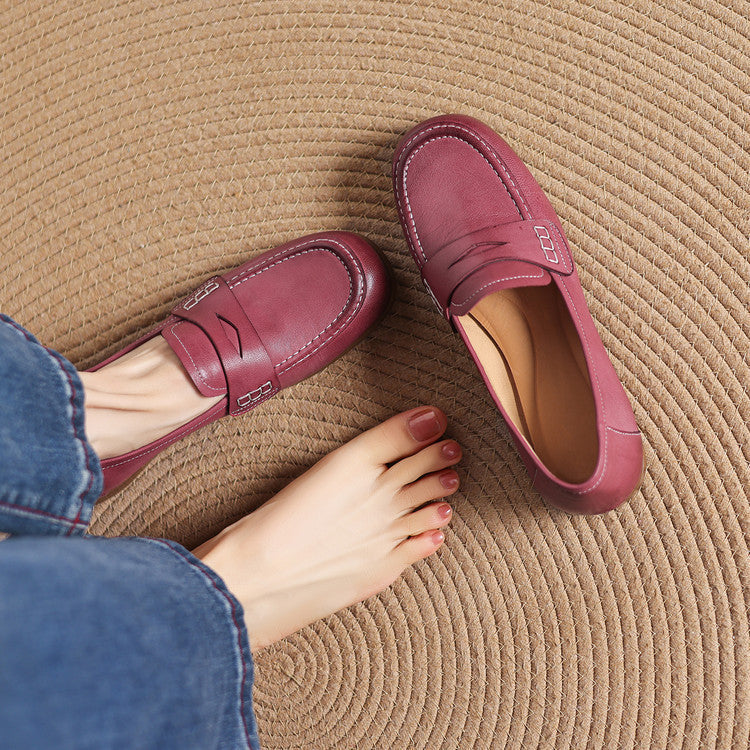 Galea | Mocasines de Piel Genuina