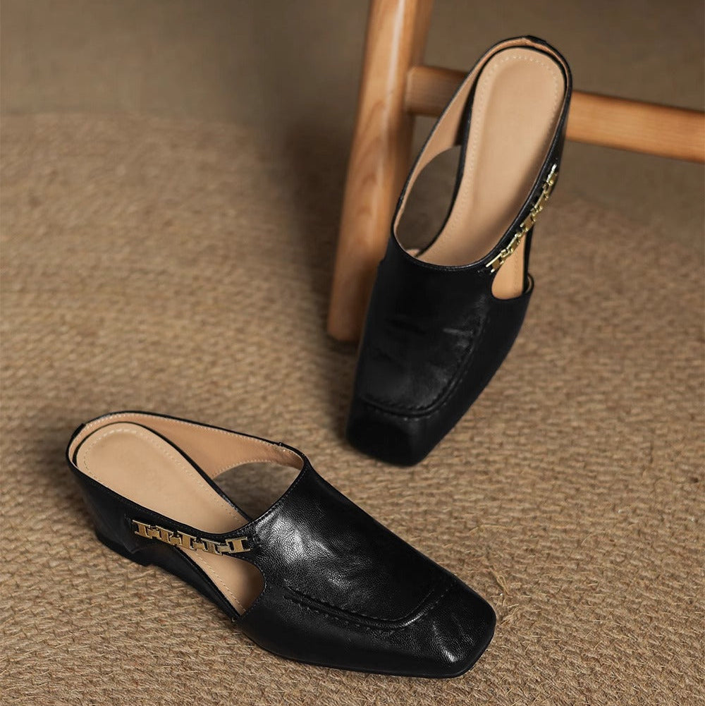 Avella Mules de Piel