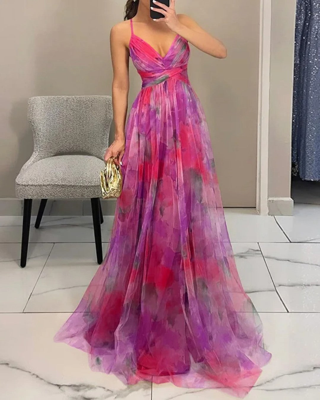 Giselle – Vestido Maxi Floral