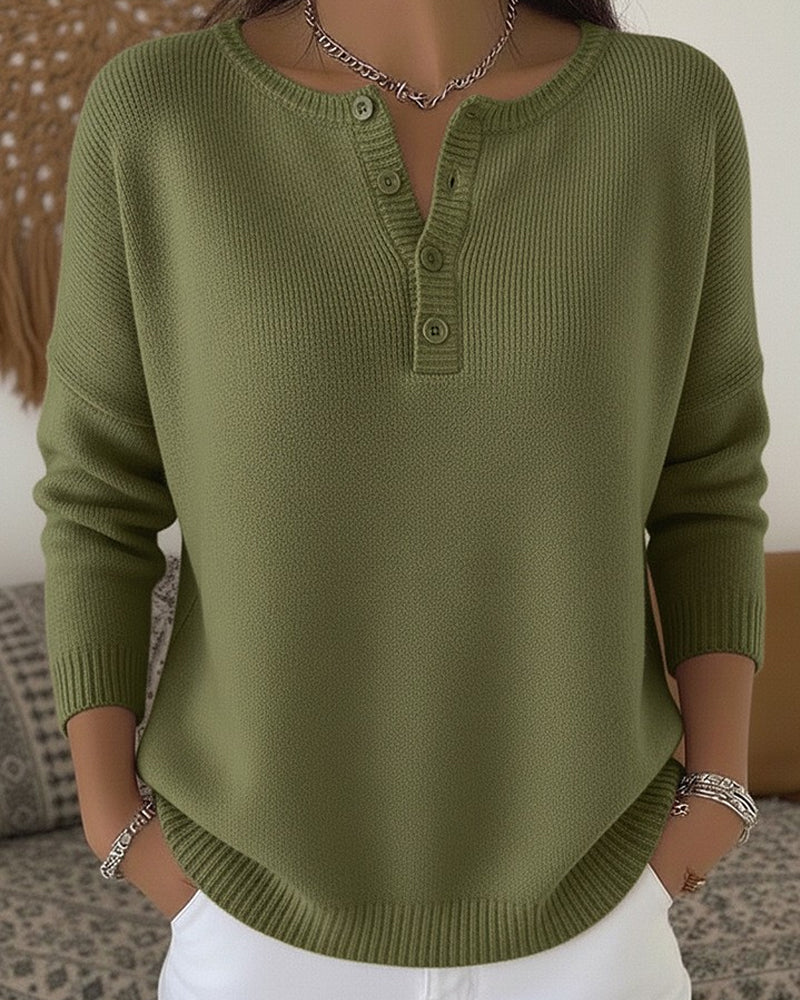 Rocío | Jersey Henley de botones