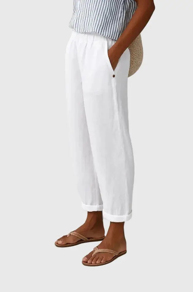Samantha Pantalones Blanco
