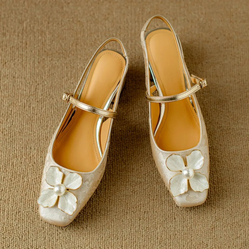 Genine | Zapatos Destalonados con Tira
