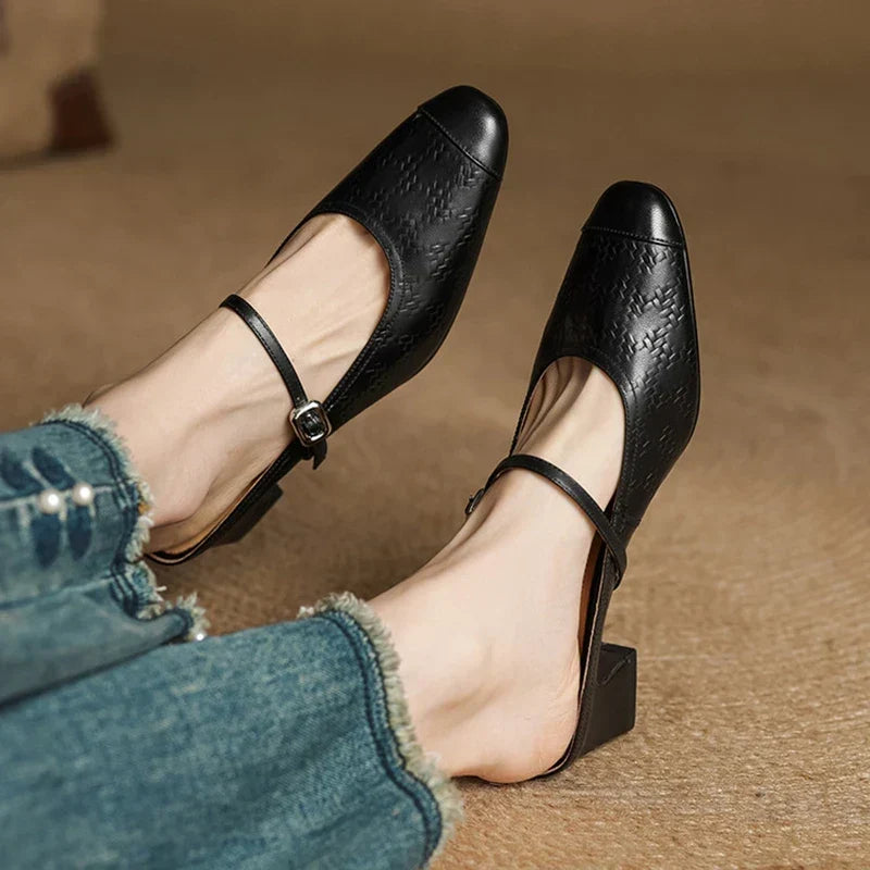 Berla | Mules de Piel Auténtica