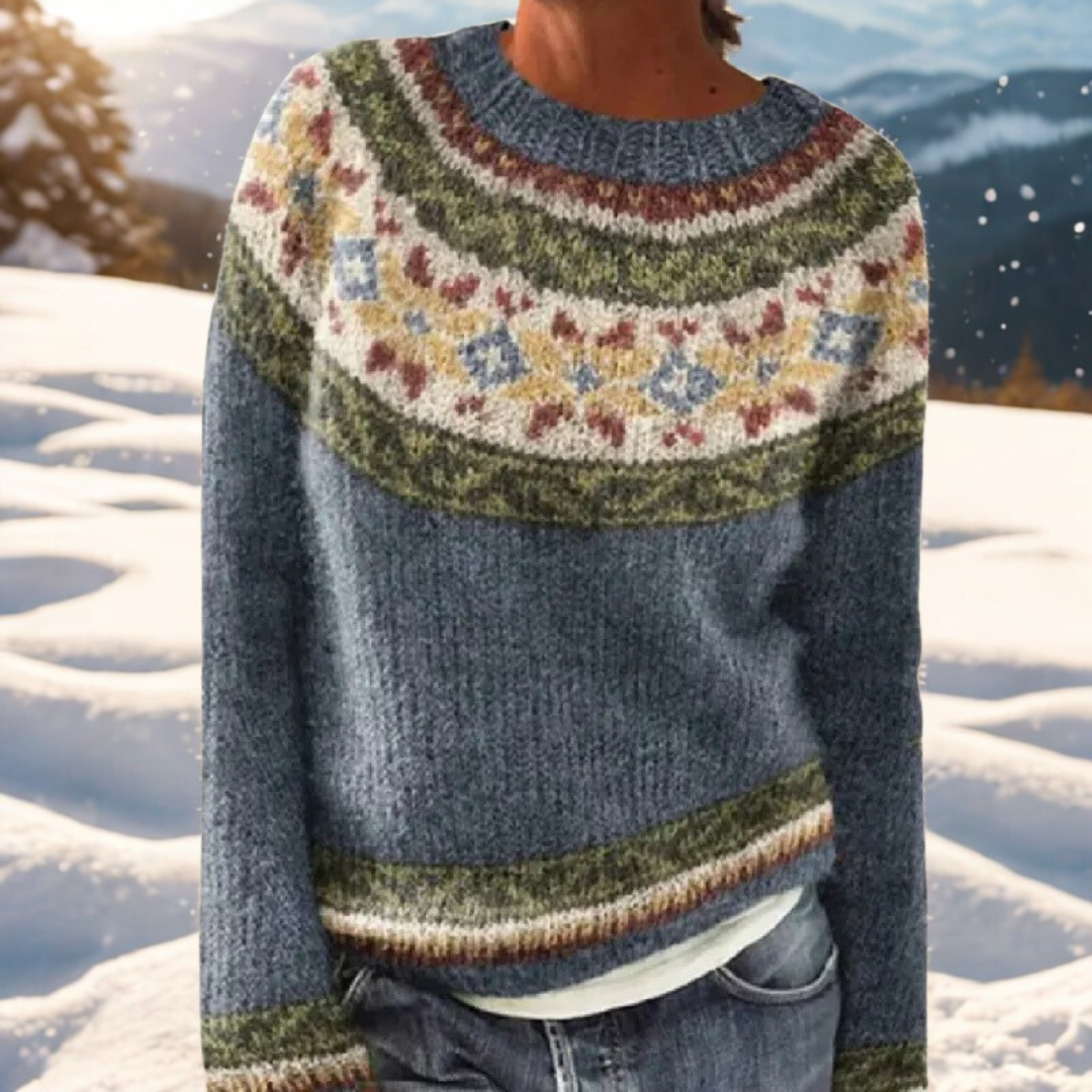 ASTRID – JERSEY CÁLIDO CON DETALLES NÓRDICOS REFINADOS