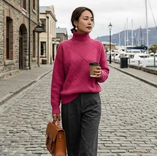 Angela | Jersey de Cuello Alto