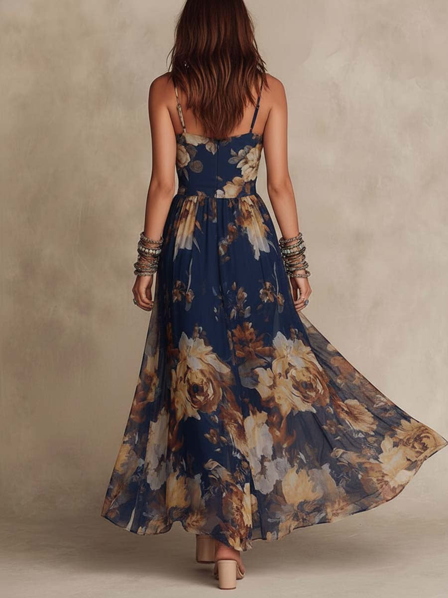 Iselle | Vestido Maxi Deborah Floral