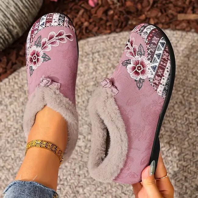 Dannelia | Zapatillas Cómodas de Pelo Sintético