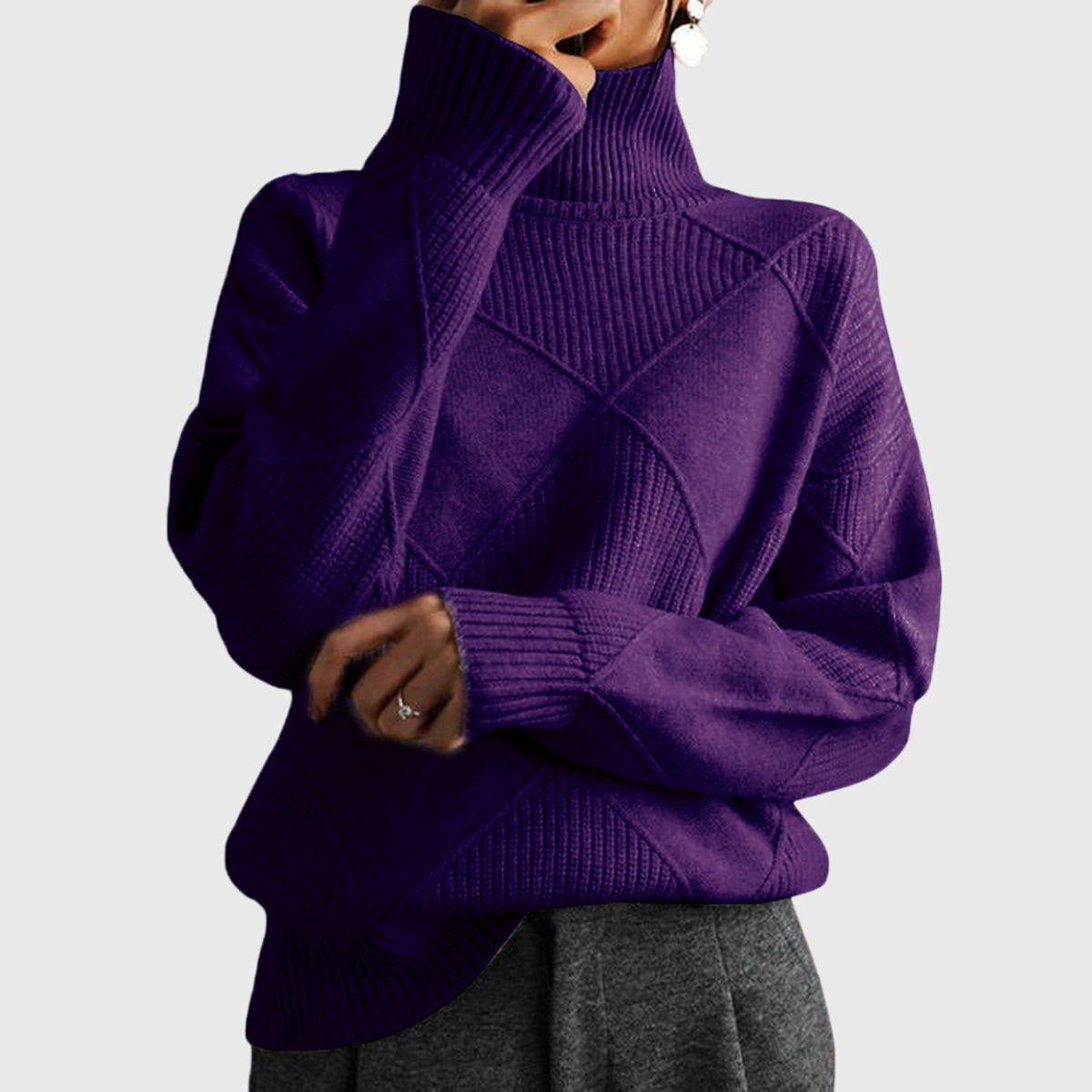 Angela | Jersey de Cuello Alto