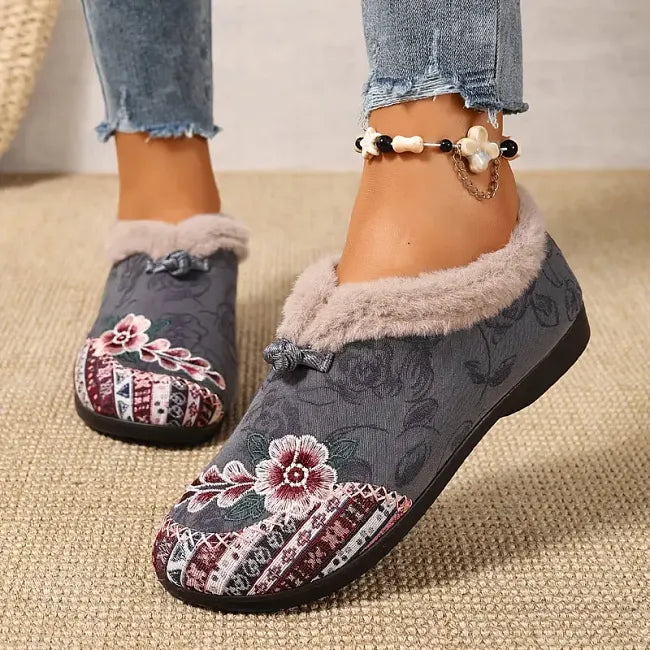 Dannelia | Zapatillas Cómodas de Pelo Sintético