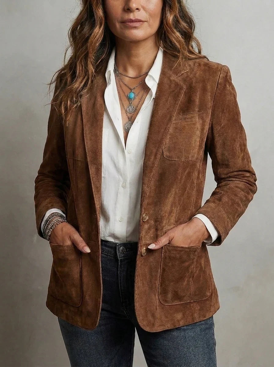 Valeria | Blazer Vintage Marrón