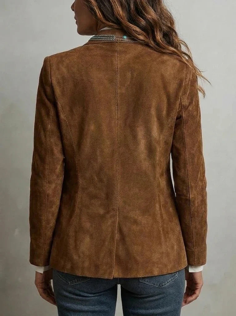 Valeria | Blazer Vintage Marrón
