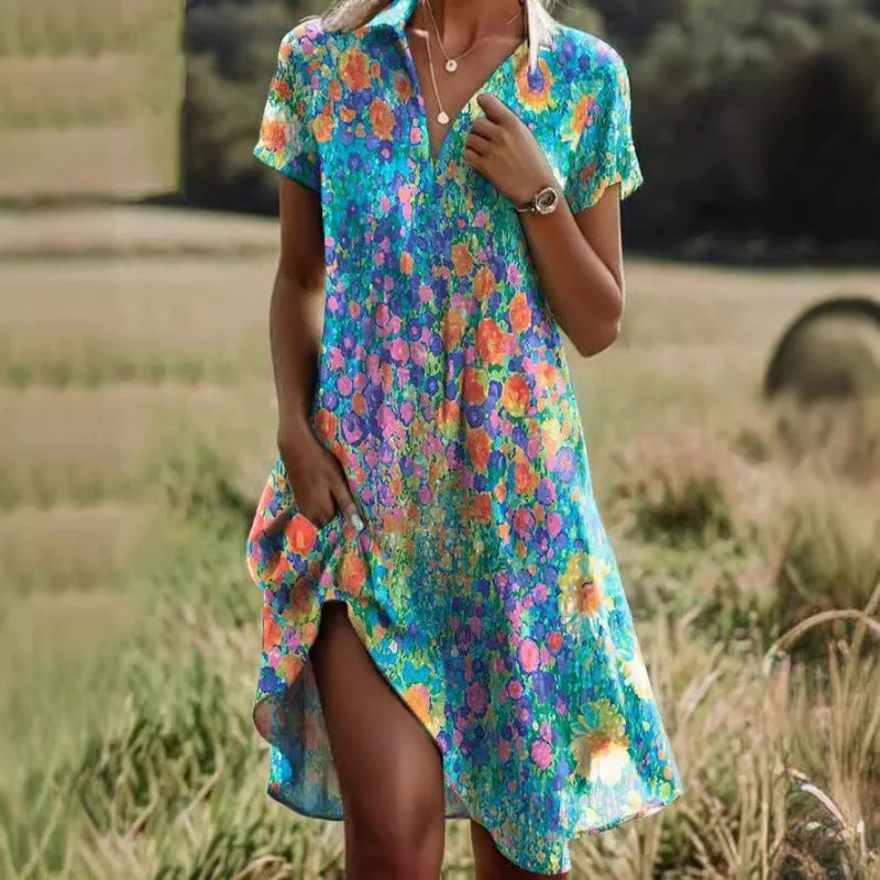Daphne – Vestido Midi Ligero y Cómodo